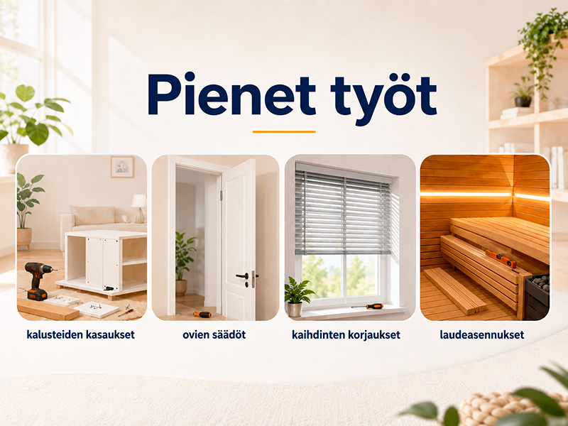 pienet työt lohjan raksi